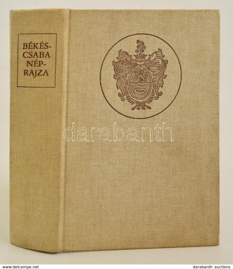 Grin I.-Krupa A. (szerk.)  Békéscsaba Néprajza. Békéscsaba, 1993. Kiadói. Egészvászon-kötés, 1058p. - Ohne Zuordnung