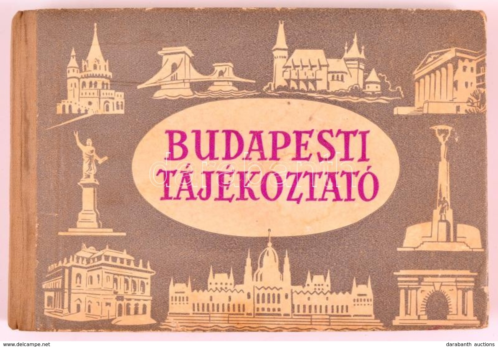 Budapesti Tájékoztató - Útikalauz. Bp., 1956. Főv. Idegenforgalmi Hivatal. - Non Classés