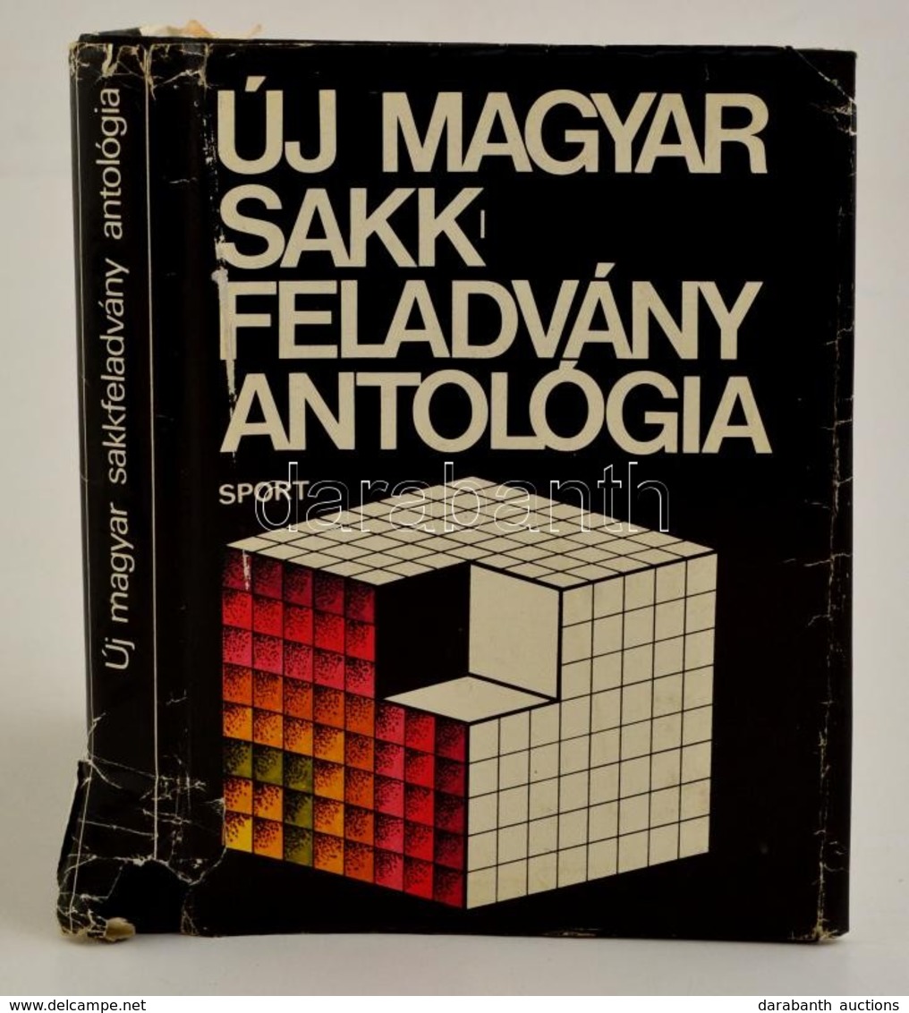 Új Magyar Sakk Feladvány Antológia. Bp., 1979. Sport. Egészvászon Kötésben, Szakadozott Papír Védőborítóval - Non Classés