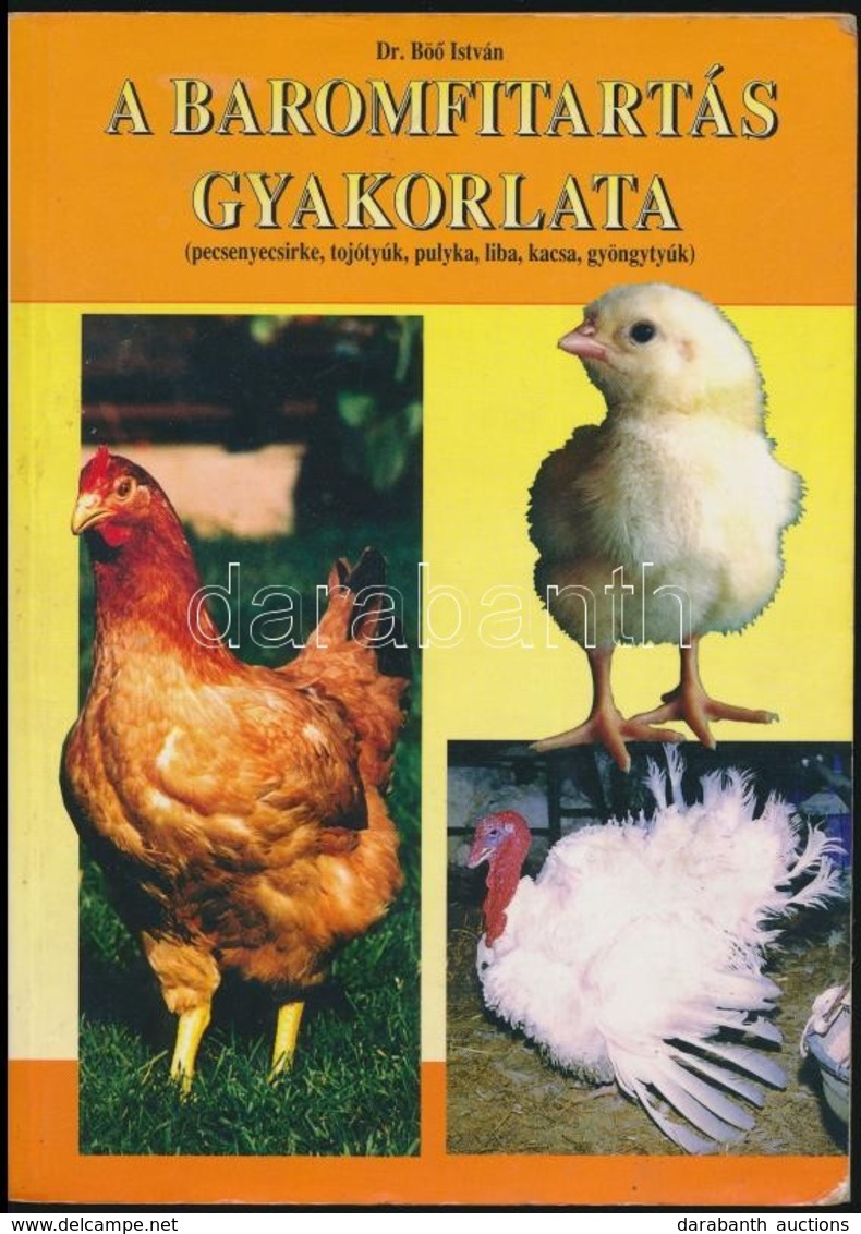 Dr. Böő István: A Baromfitartás Gyakorlata (pecsenyecsirke, Tojótyók, Pulyka, Liba, Kacsa, Gyöngytyúk. Bp.,1996, Mezőgaz - Non Classés