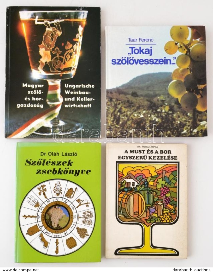 Vegyes Szőlészeti Könyvtétel, 4 Db
Dr. Mercz Árpád: A Must és A Bor Egyszerű Kezelése. Bp.,1985, Mezőgazdasági. Kiadói P - Ohne Zuordnung