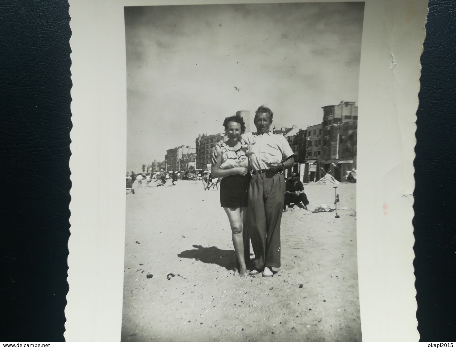 WENDUYNE OSTENDE FLANDRE  LITTORAL BELGIQUE PLAGE MER LOT 33 PHOTOS ORIGINALES ET 2 CARTES - PHOTOS  ANNÉES 1914 À 1960