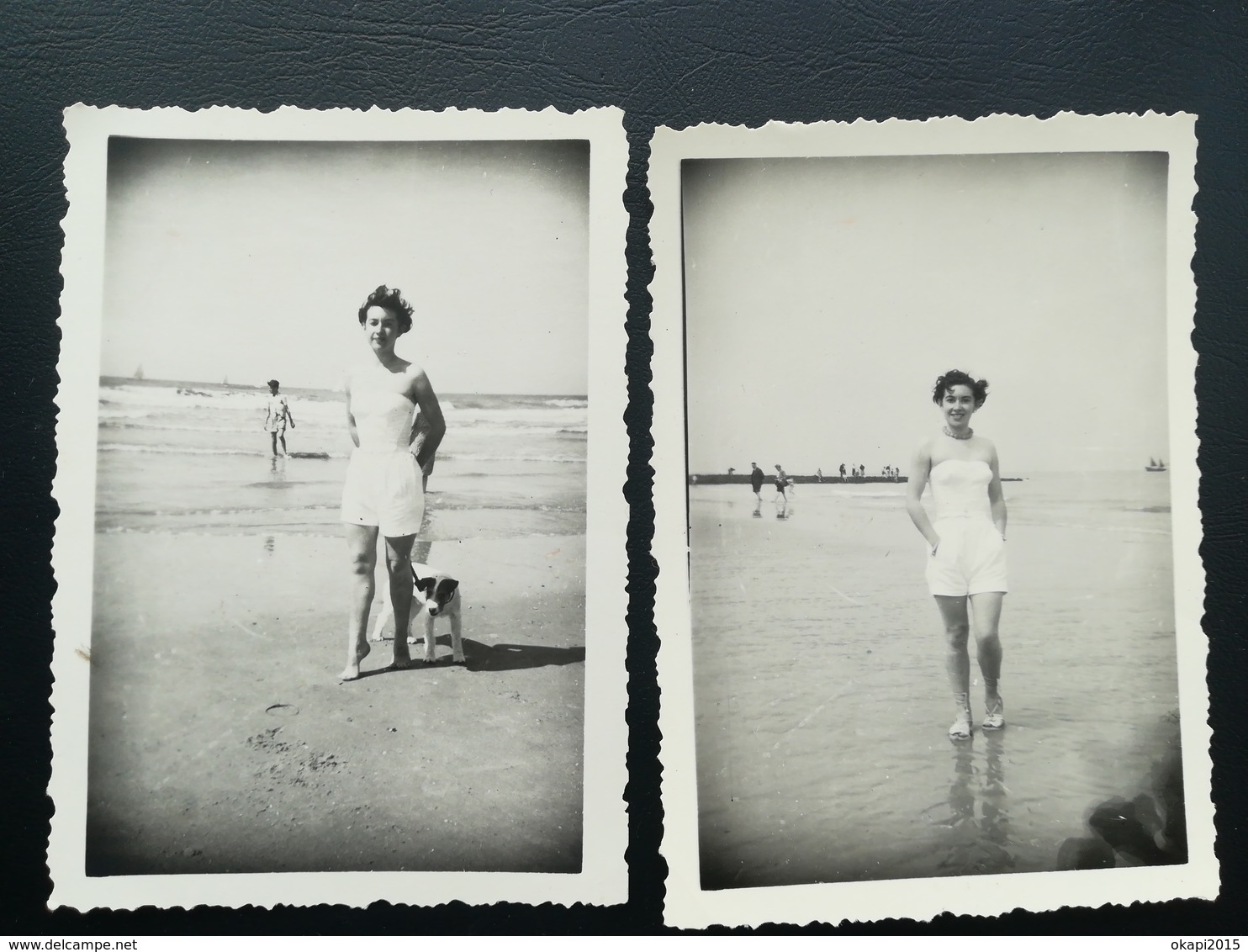 WENDUYNE OSTENDE FLANDRE  LITTORAL BELGIQUE PLAGE MER LOT 33 PHOTOS ORIGINALES ET 2 CARTES - PHOTOS  ANNÉES 1914 À 1960