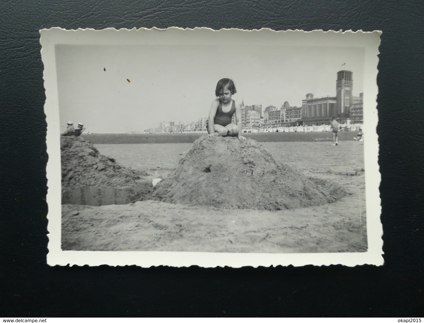 WENDUYNE OSTENDE FLANDRE  LITTORAL BELGIQUE PLAGE MER LOT 33 PHOTOS ORIGINALES ET 2 CARTES - PHOTOS  ANNÉES 1914 À 1960