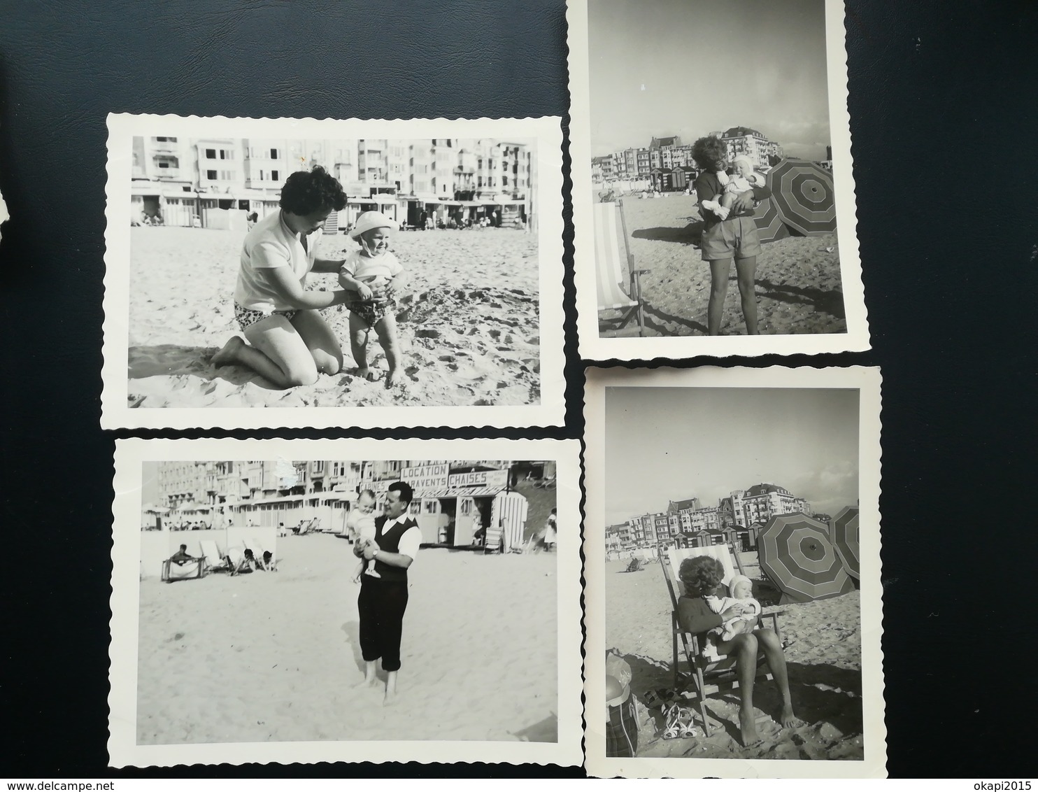 WENDUYNE OSTENDE FLANDRE  LITTORAL BELGIQUE PLAGE MER LOT 33 PHOTOS ORIGINALES ET 2 CARTES - PHOTOS  ANNÉES 1914 À 1960