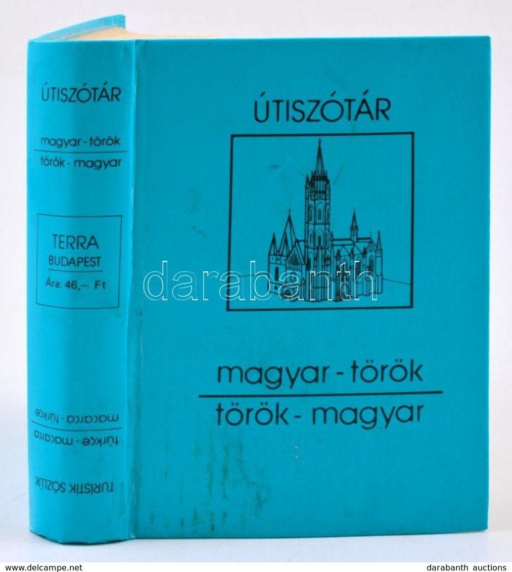 Magyar-török, Török-magyar útiszótár. Bp.,1987, Terra. Kiadói Kartonált Papírkötés, Jó állapotban. - Non Classés