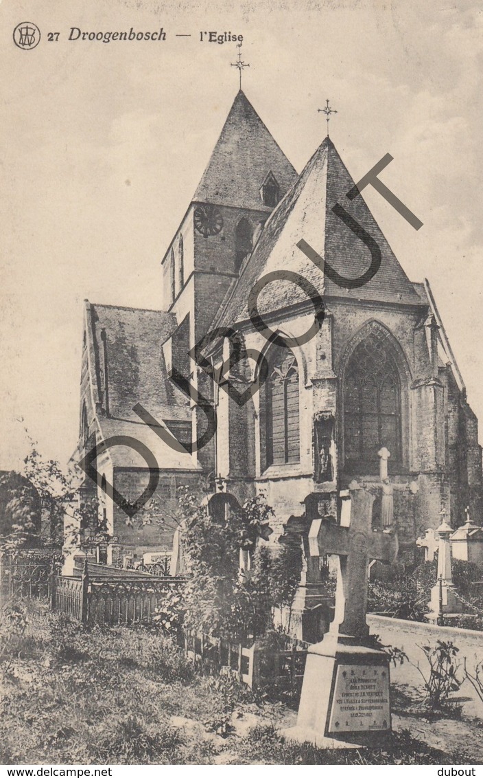 Postkaart-Carte Postale DROGENBOS L'Eglise (O143) - Drogenbos