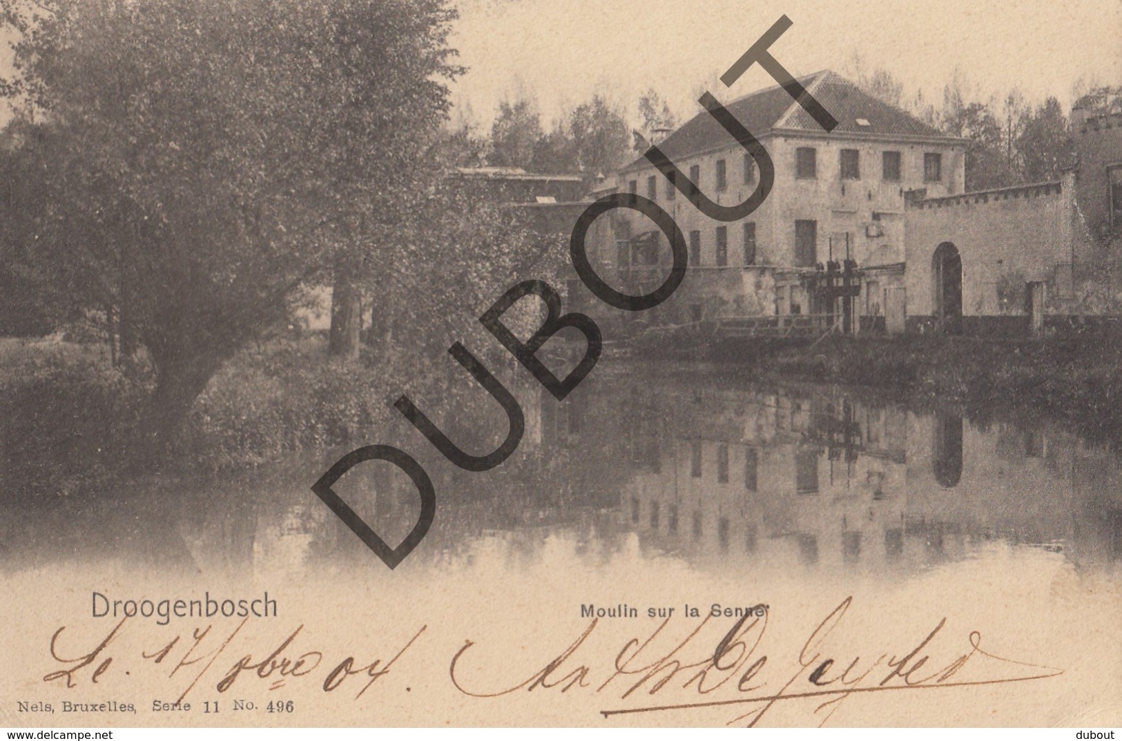 Postkaart-Carte Postale  DROGENBOS Molen/Moulin Sur La Senne 1904 (O197) - Drogenbos