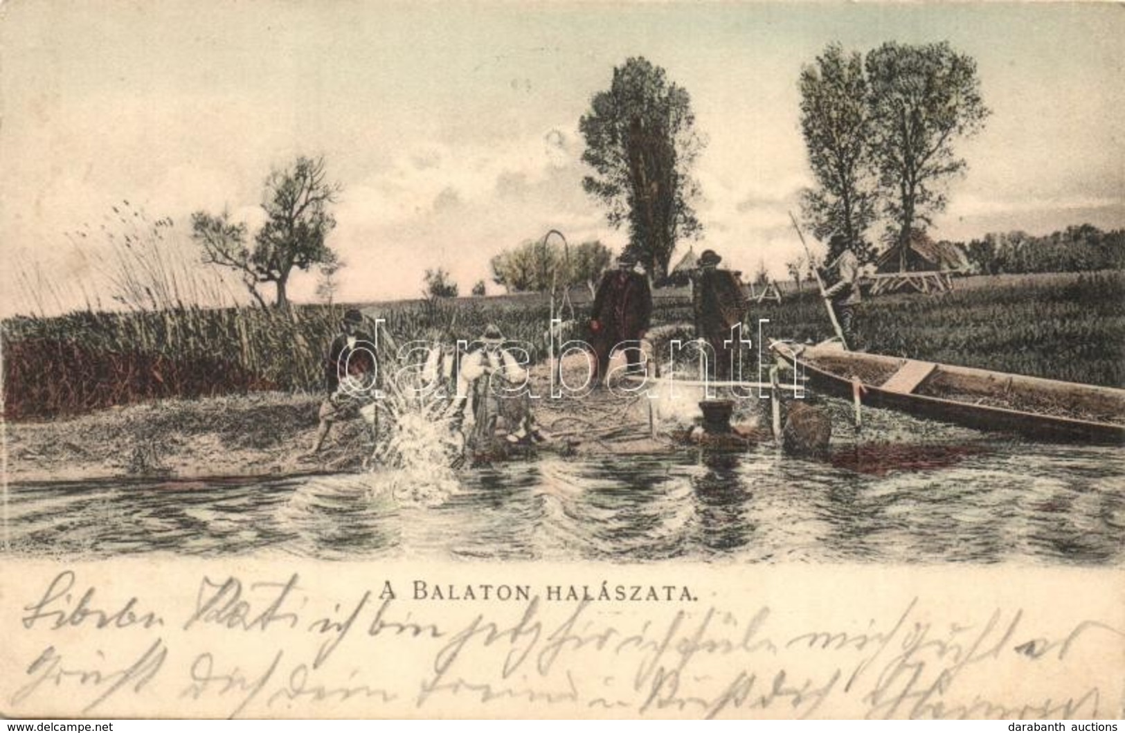 T2 1904 Balatoni Halászat. D.K.F.E. 929. - Ohne Zuordnung