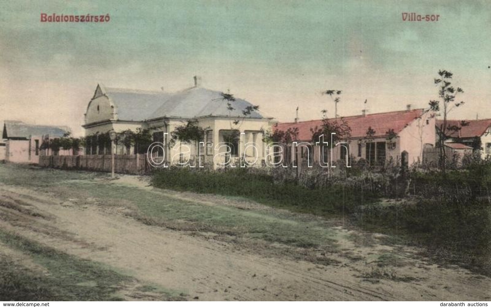 T2 Balatonszárszó, Villa Sor. Pongrácz Béla Kiadása - Ohne Zuordnung