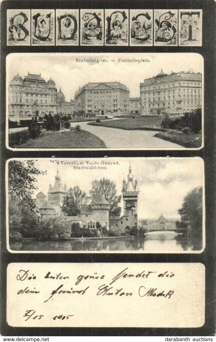T3 1905 Budapest, Szabadság Tér, Városliget, Vajdahunyad Vára (EB) - Ohne Zuordnung