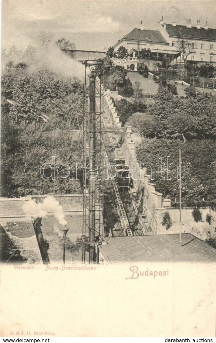 ** T1/T2 Budapest I. Vársikló / Burg Drahtseilbahn - Non Classés