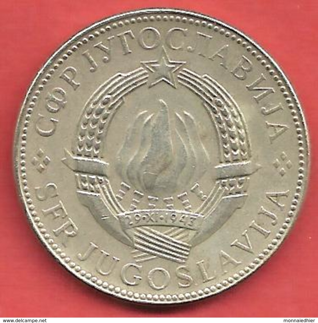 10 Dinara , YOUGOSLAVIE , Cupro-Nickel , 1977 , N° KM # 62 - Yougoslavie