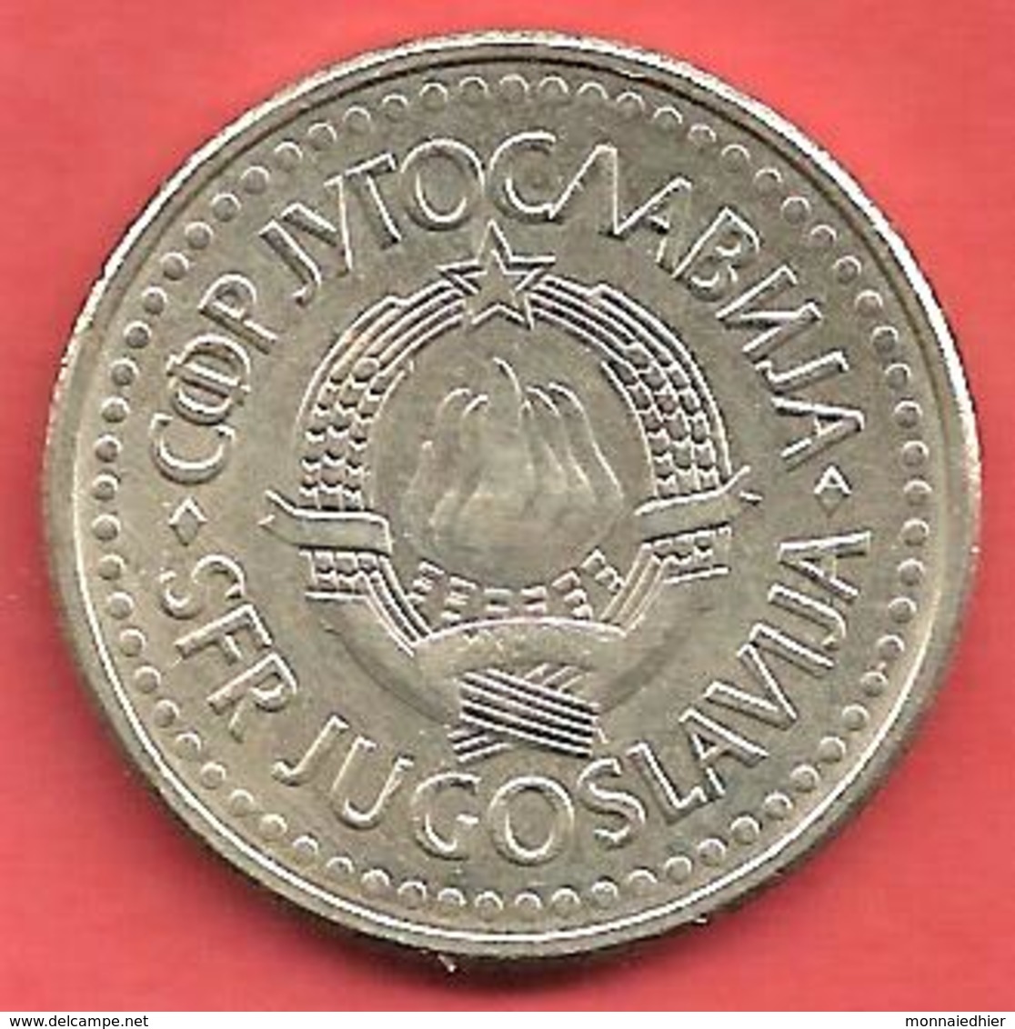 2 Dinara , YOUGOSLAVIE , Cupro-Nickel-Zinc , 1991 , N° KM # 143 - Yugoslavia
