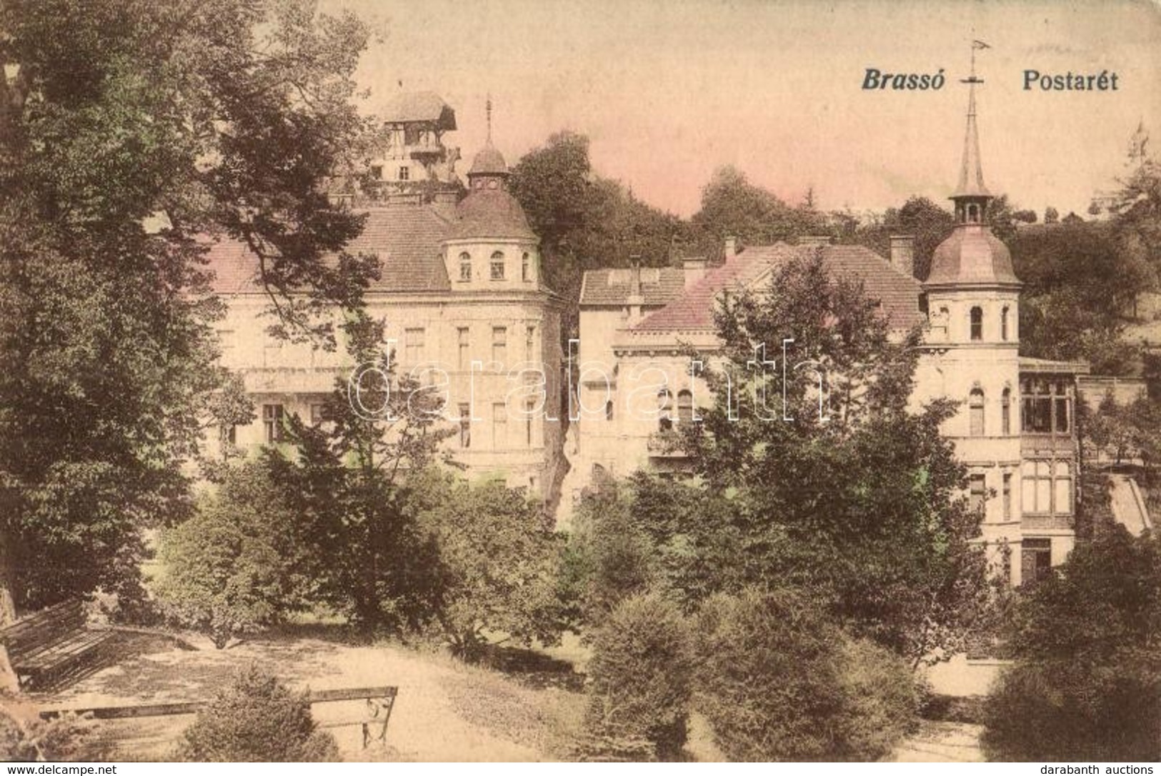 * T2/T3 Brassó, Kronstadt, Brasov; Postarét / Postwiese / Livadia Postei (EK) - Unclassified