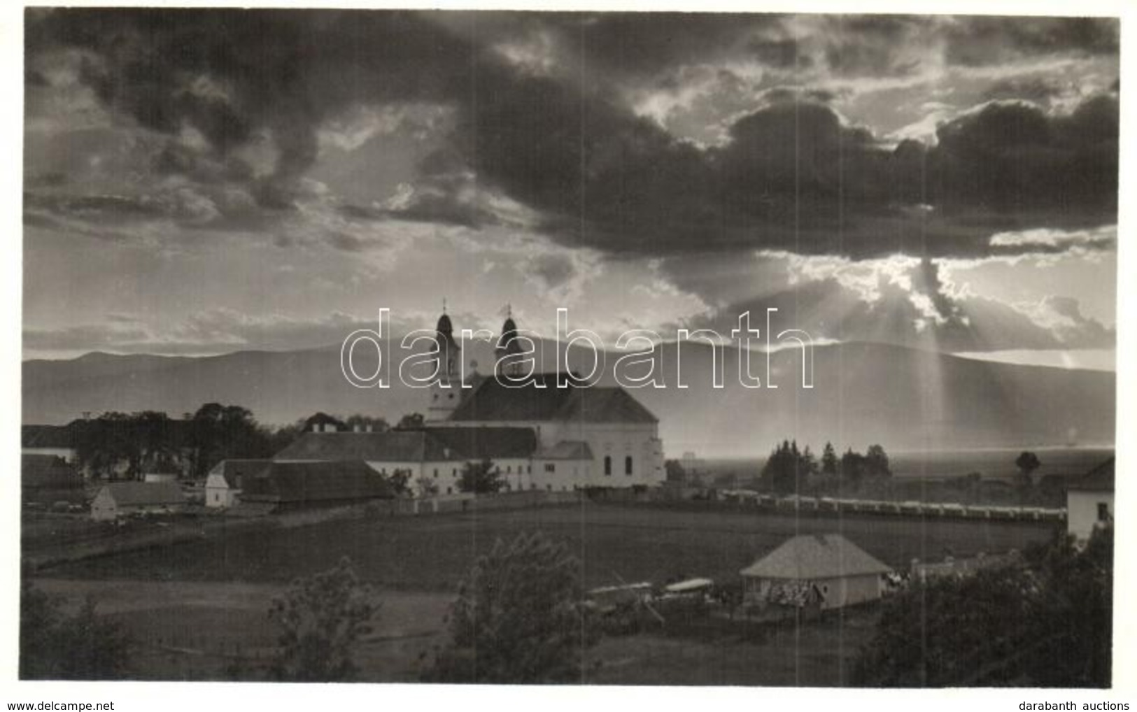 T2 Csíksomlyó, Sumuleu Ciuc; Kegytemplom / Church - Ohne Zuordnung