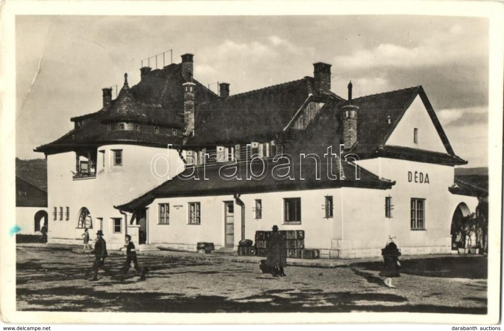 T2/T3 Déda, Deda; Pályaudvar, Vasútállomás / Bahnhof / Railway Station (EB) - Unclassified