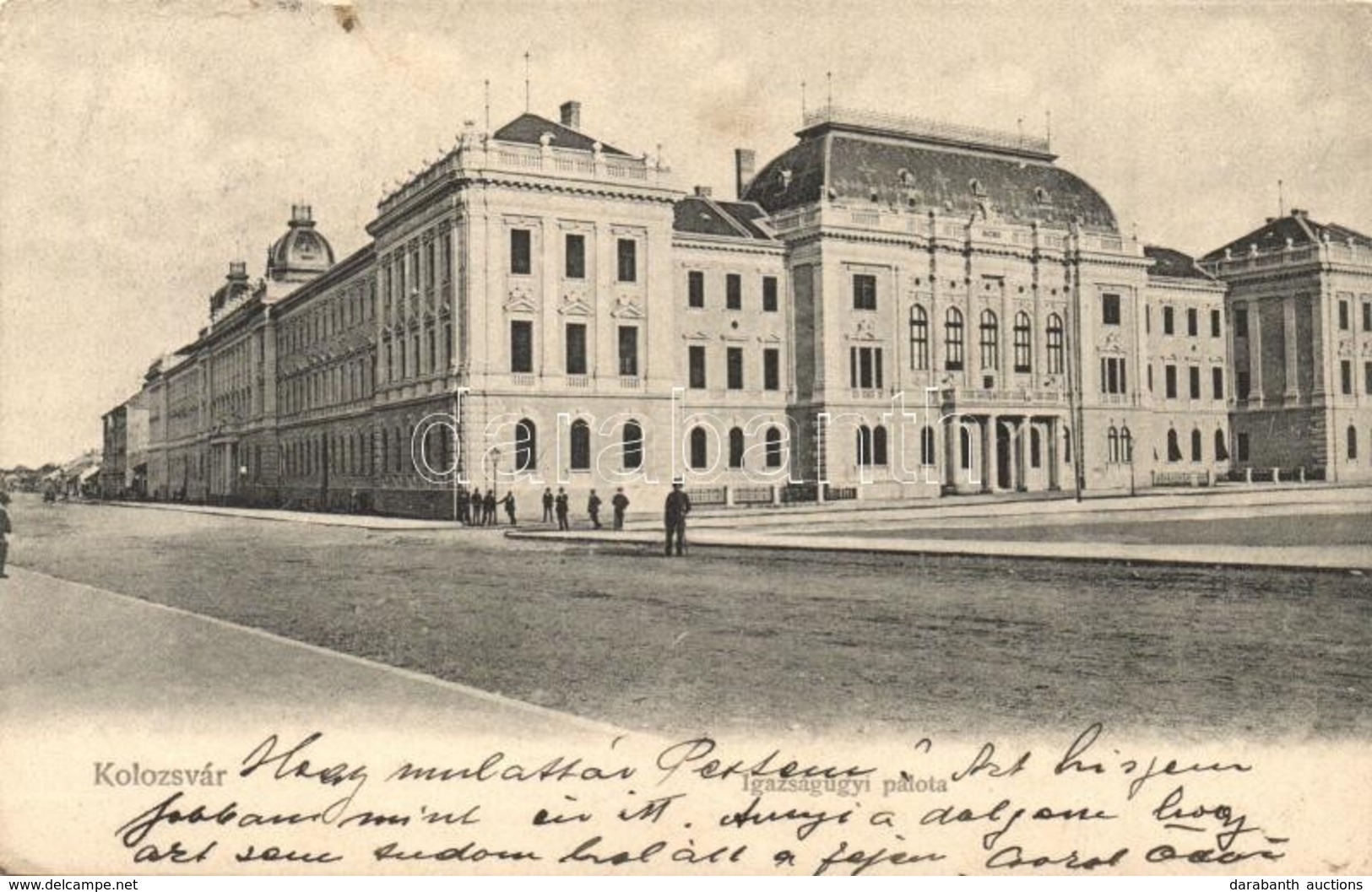 T2/T3 1904 Kolozsvár, Cluj; Igazságügyi Palota / Palace Of Justice  (EK) - Zonder Classificatie