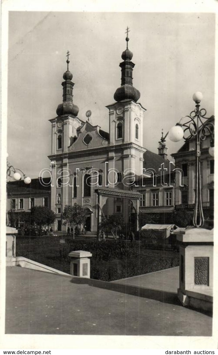 ** T2 Marosvásárhely, Targu Mures; Plébánia és Székely Kapu, üzletek / Church And Székely Gate, Shops - Zonder Classificatie