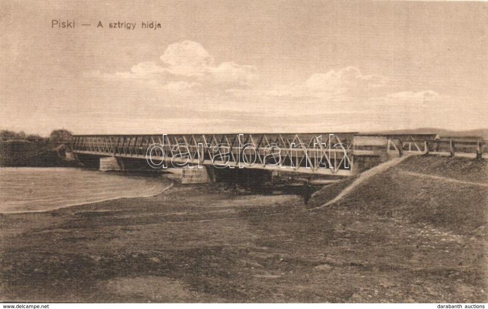 * T1/T2 Piski, Simeria; A Sztrigy Hídja / Bridge Across River Strei - Ohne Zuordnung