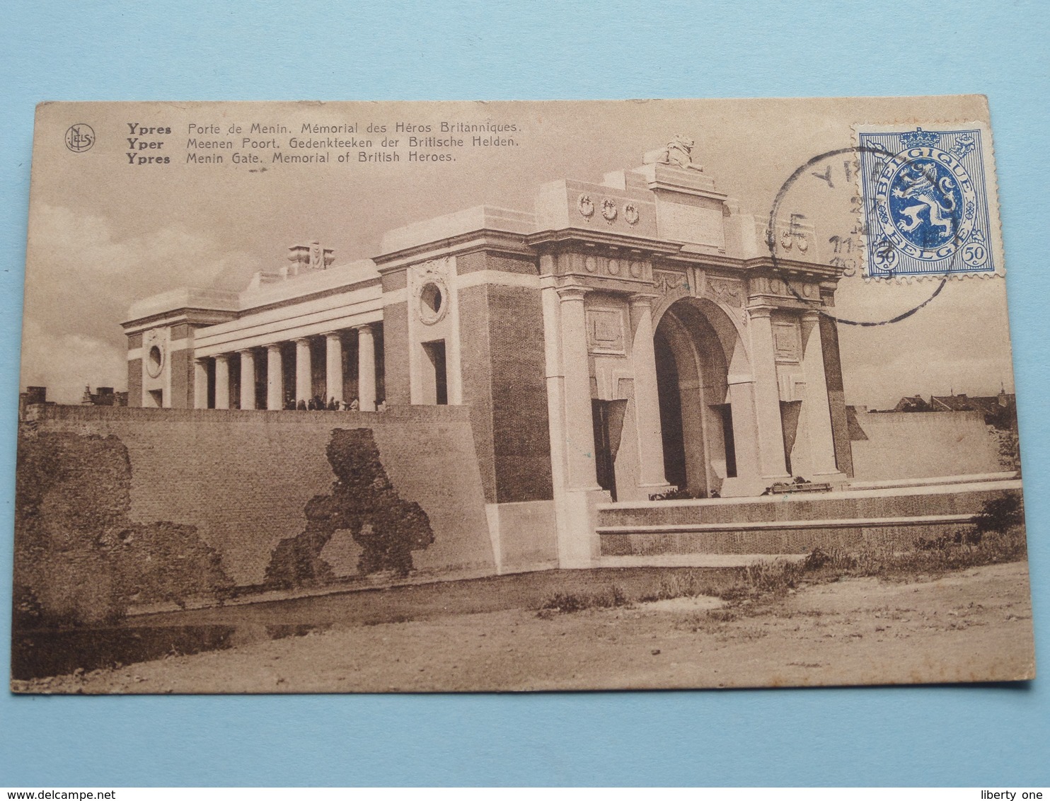 Porte De Menin - Meenen Poort / Memorial ( Thill Serie 19 - N° 56 ) Anno 1933 ( Zie Foto Voor Details ) ! - Ieper