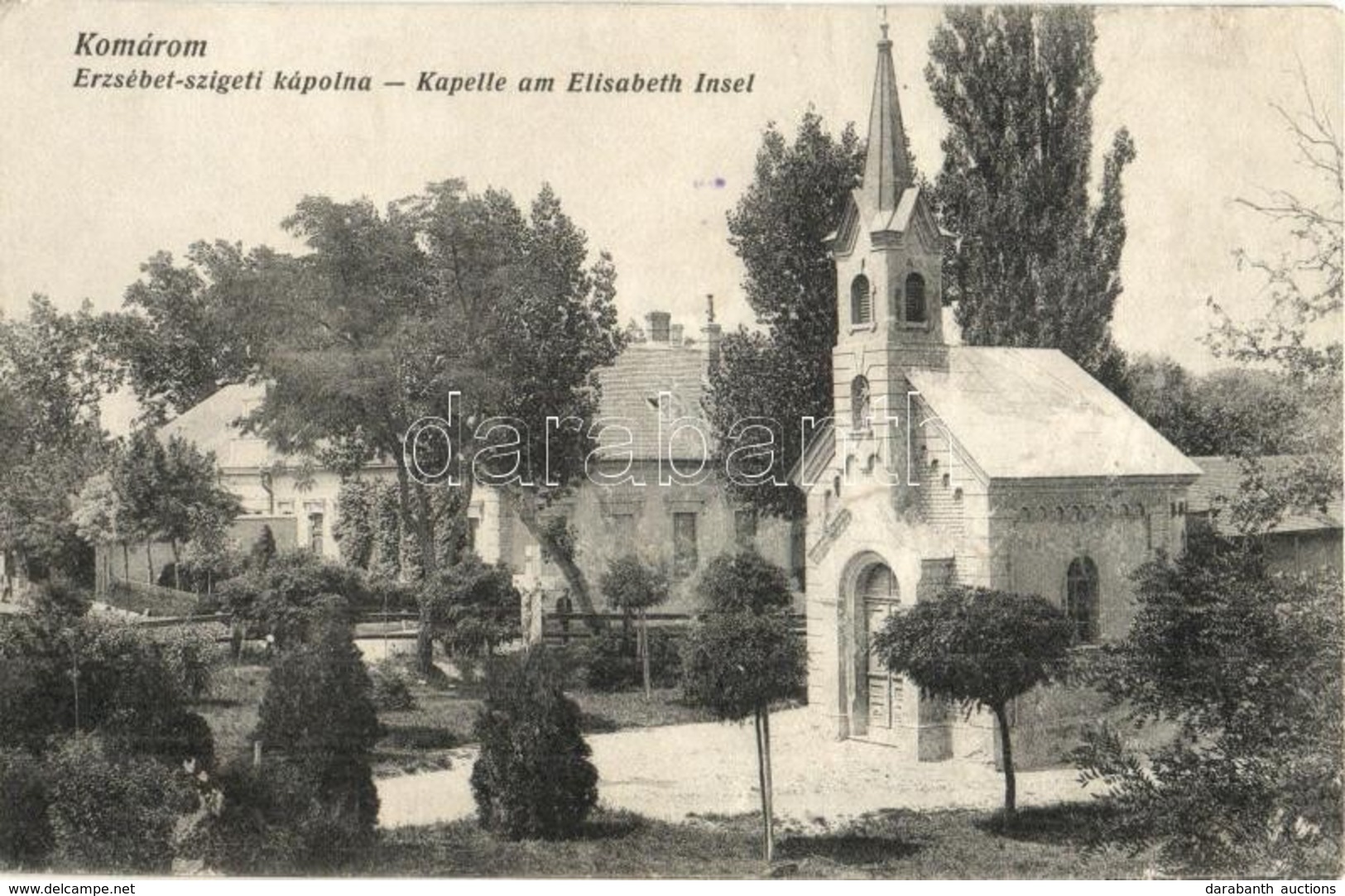 T2 Komárom, Komárno; Erzsébet Szigeti Kápolna / Chapel + K.u.K. Garnissonspital No. 18. XIV. Krankenabteilung - Zonder Classificatie