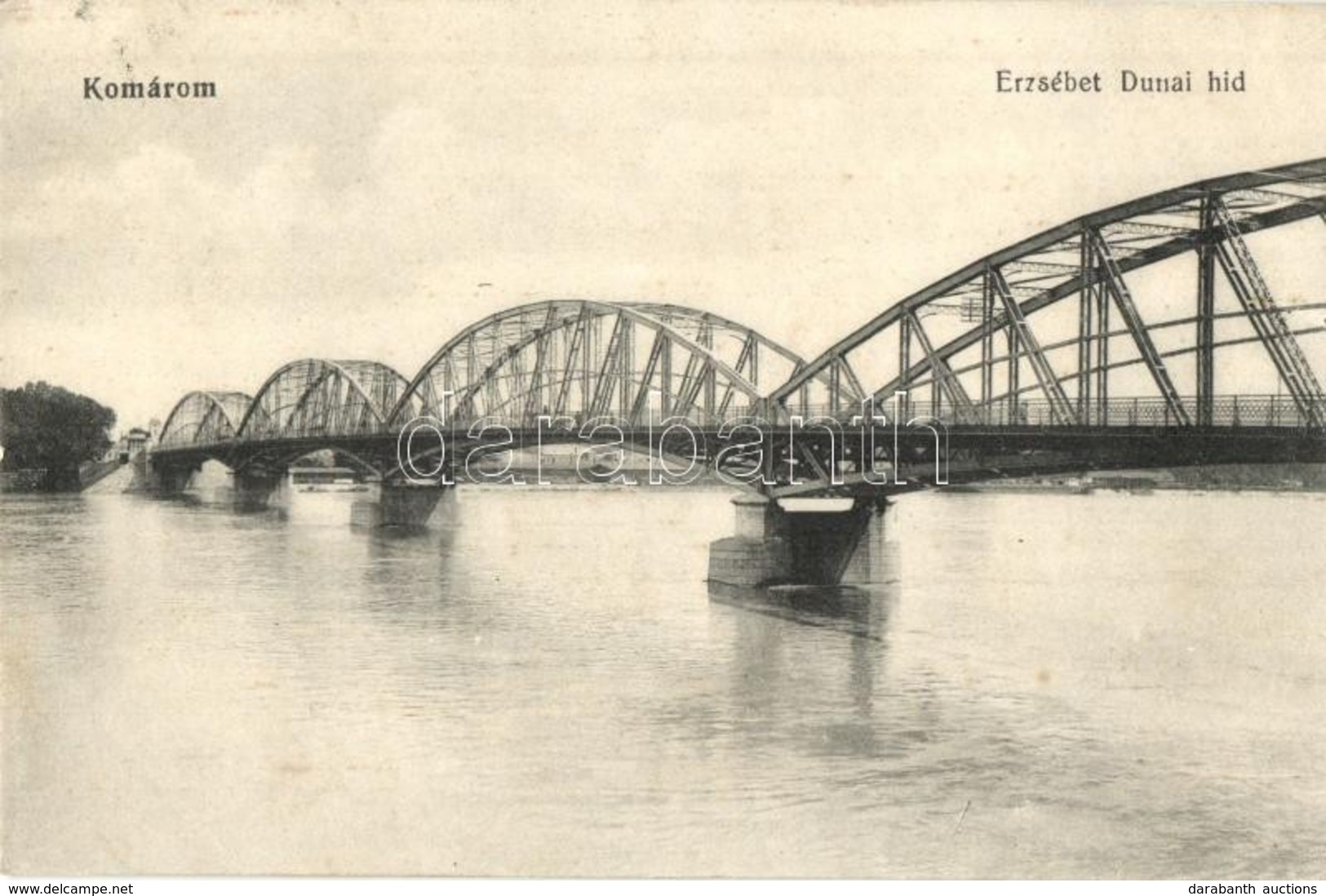 T2/T3 Komárom, Komárno; Erzsébet Dunai Híd / Danube Bridge (EK) - Zonder Classificatie