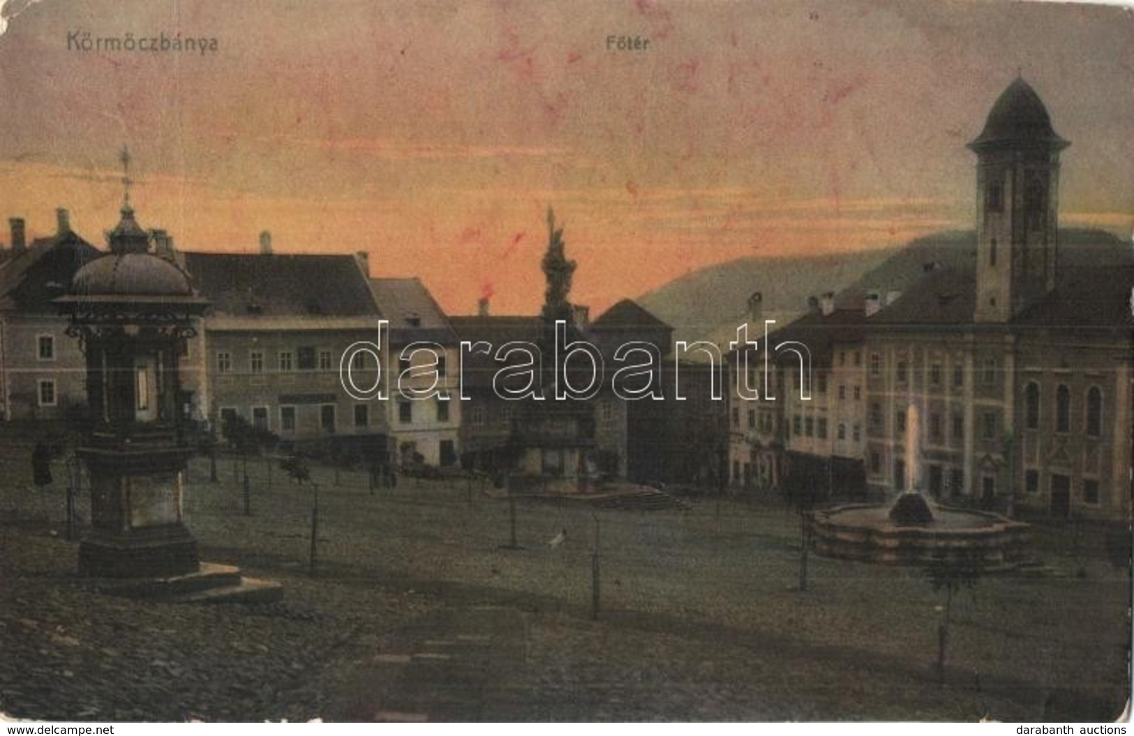 * T3 Körmöcbánya, Kremnica; Fő Tér / Main Square  (Rb) - Zonder Classificatie