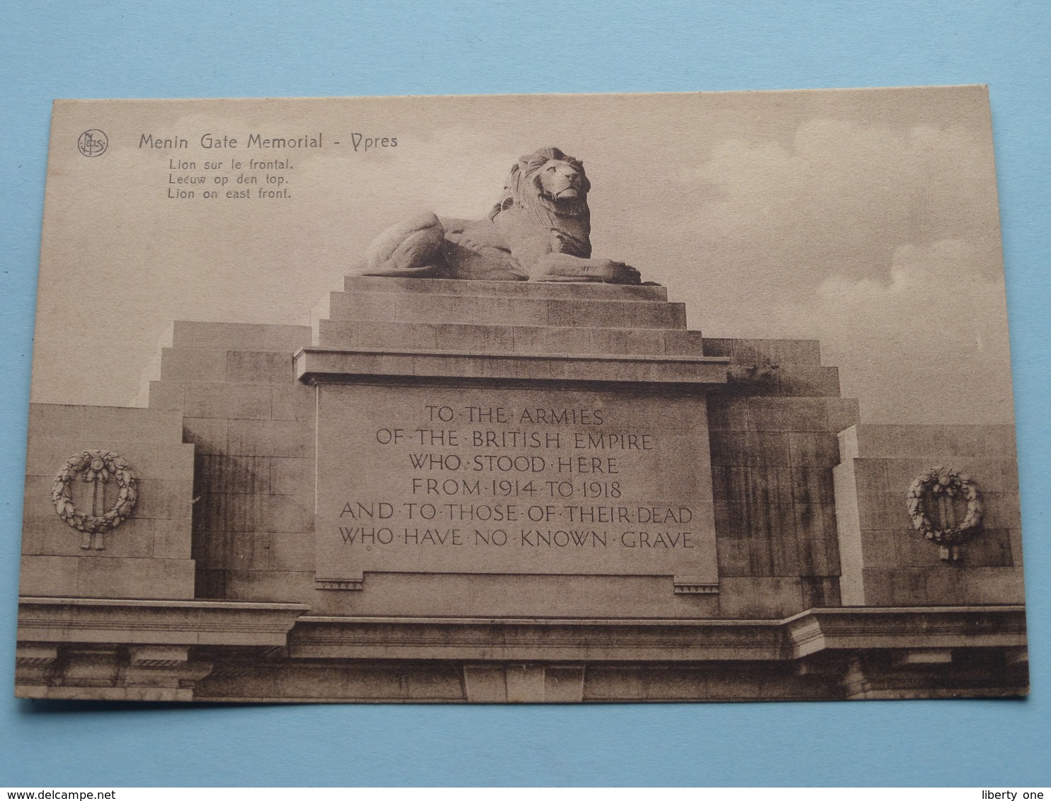 Menin Gate Memorial - Ypres ( Thill Serie 19 - N° 138 ) Anno 19?? ( Zie Foto Voor Details ) ! - Ieper