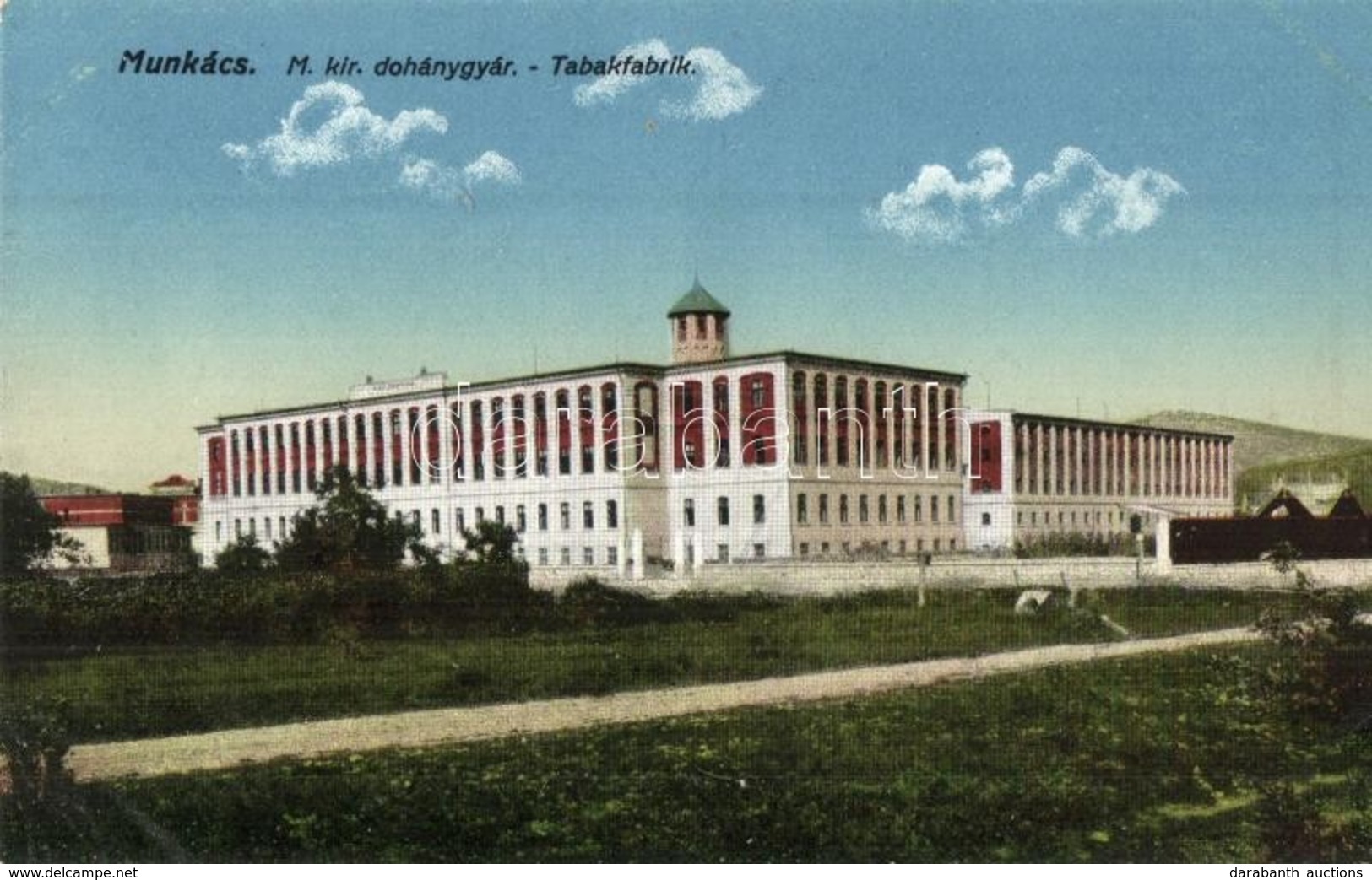 ** T1/T2 Munkács, Mukacheve, Mukacevo; M. Kir. Dohánygyár / Tabakfabrik / Tobacco Factory - Non Classés