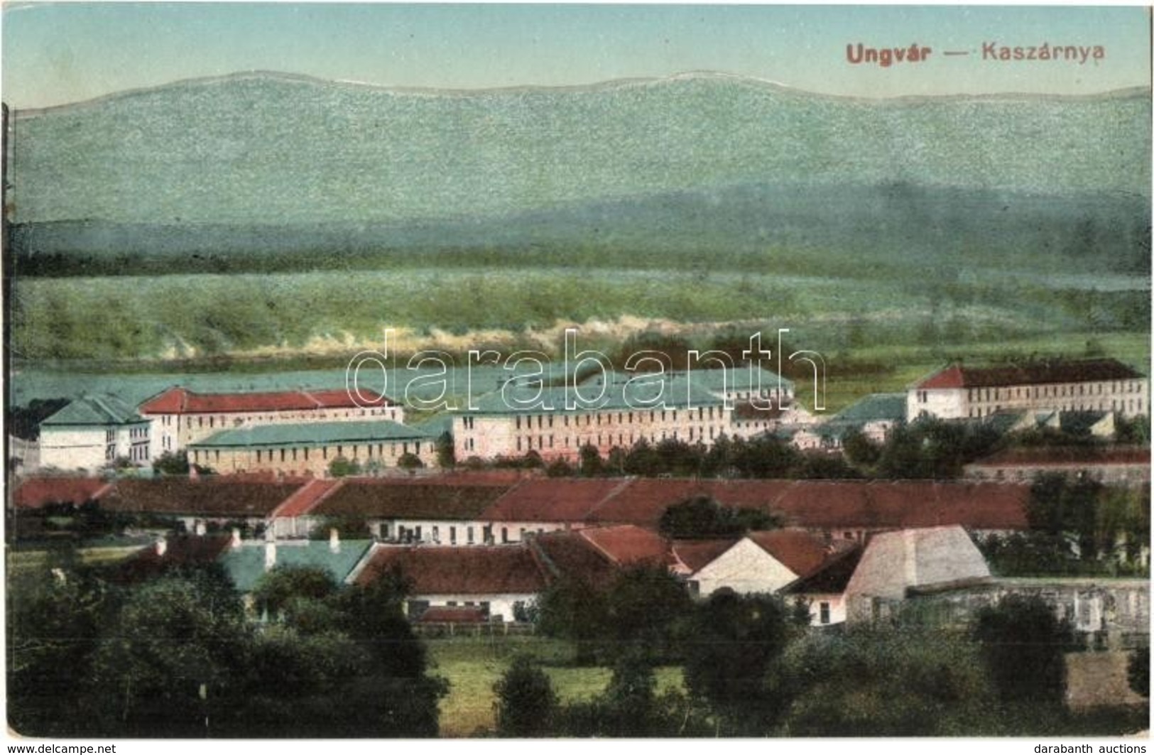 T2 Ungvár, Uzshorod, Uzhorod; Kaszárnya / Military Barracks - Non Classés