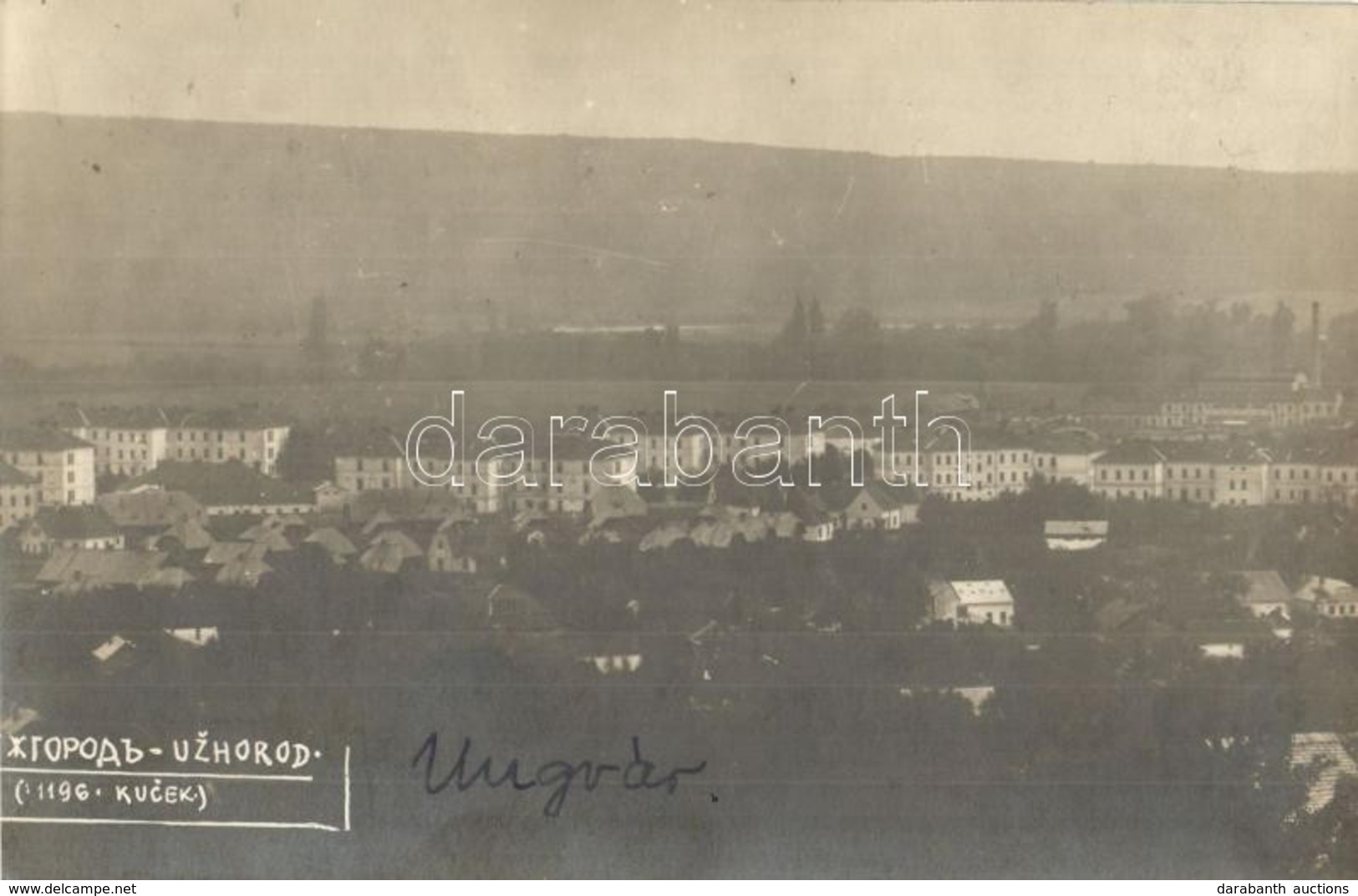 * T2 Ungvár, Uzshorod, Uzhorod; Látkép / General View. Kucek Photo - Unclassified