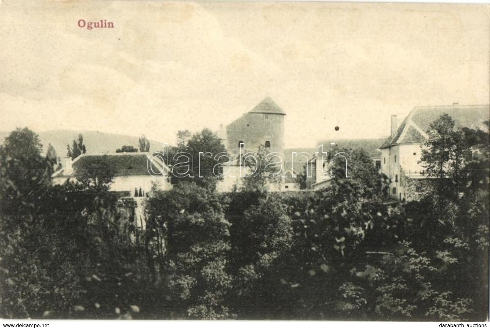 ** T2/T3 Ogulin, Vár / Schloss / Castle  (EK) - Non Classés