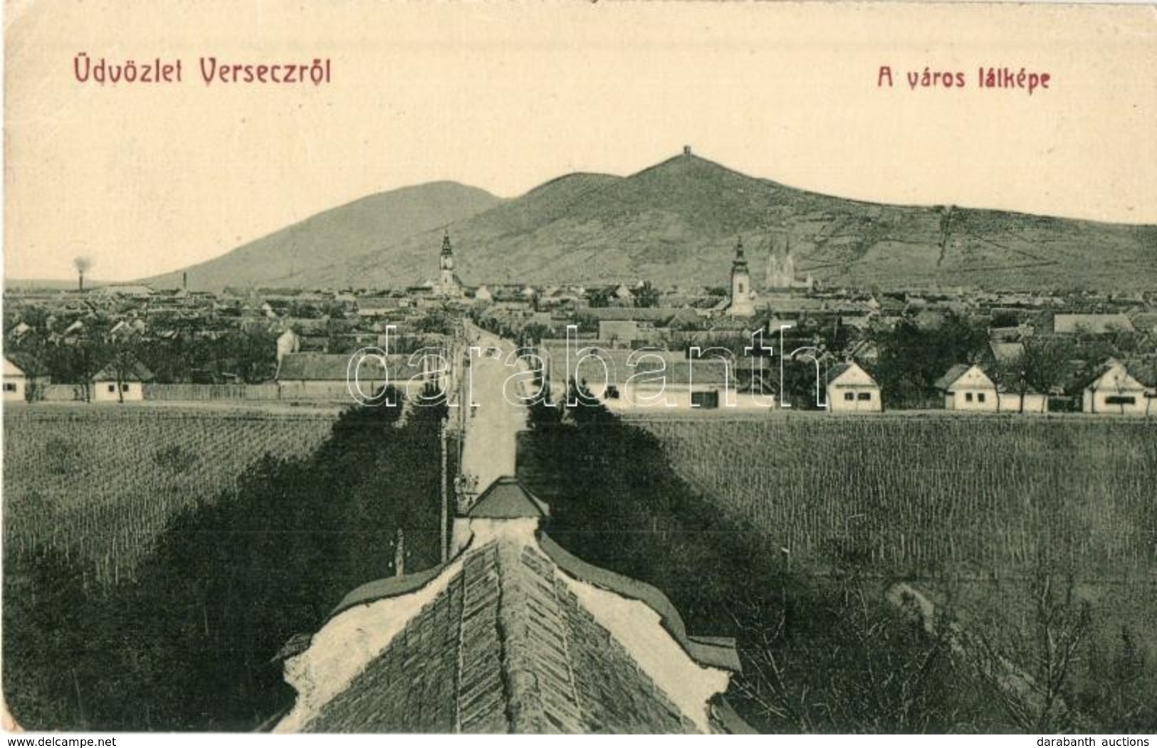 * T3/T4 Versec, Vrsac; Látkép. W. L. 106. / General View (Rb) - Unclassified