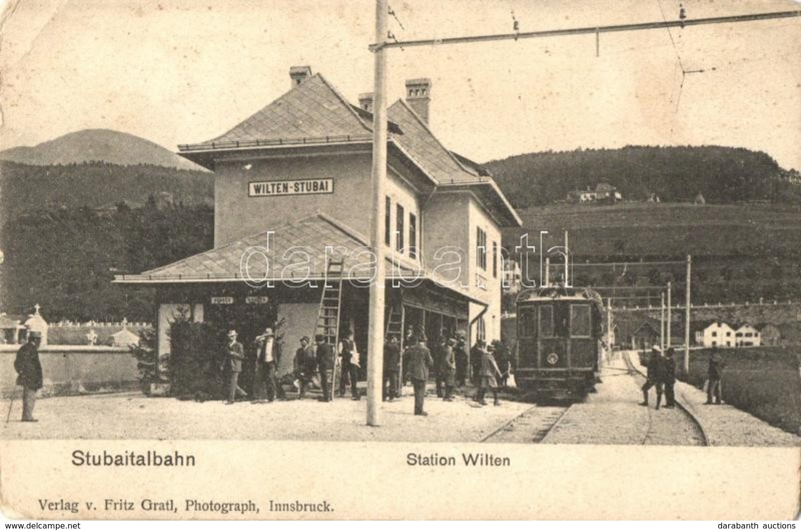 ** T2/T3 Innsbruck, Stubaitalbahn, Stubaital Station Wilten, Wilten-Stubai / Stubai Valley Railway, Narrow Gauge Railway - Unclassified