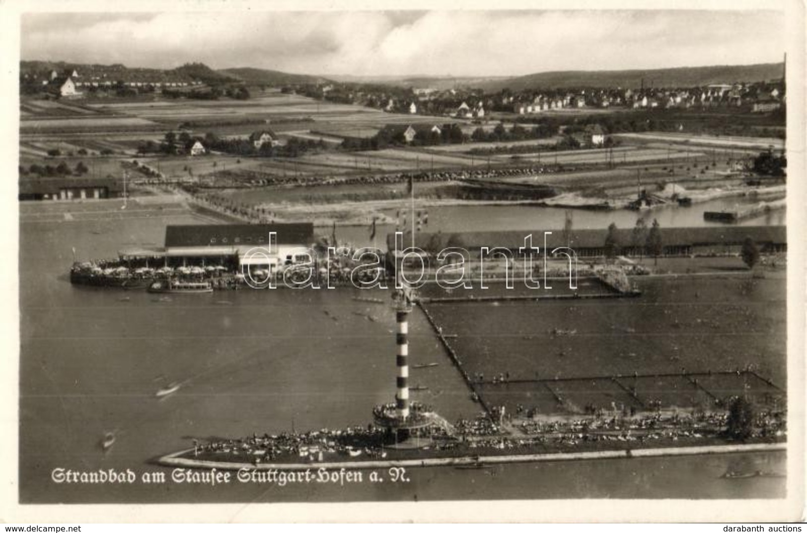 * T2 Hofen (Stuttgart), Strandbad Am Stausee / Beach - Ohne Zuordnung