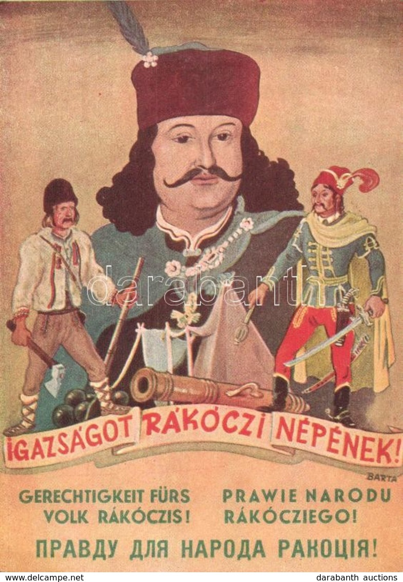 ** T2 Igazságot Rákóczi Népének! Kiadja A Magyarországi Ruszinszkóiak Szövetkezete / Justice For The Nation Of Rákóczi.  - Non Classés