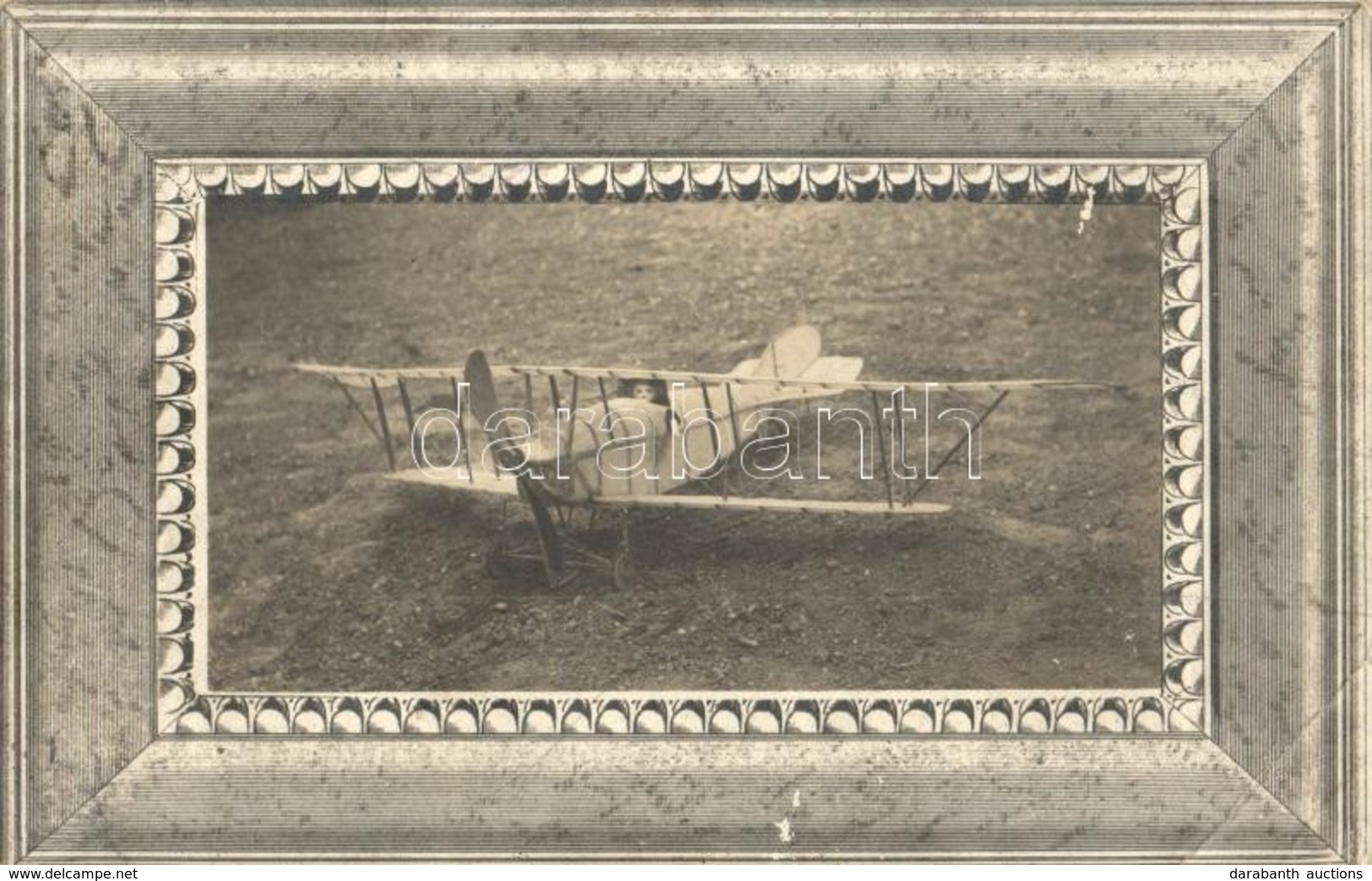 * T3 1911 Wéber Károly Lohner Repülő Modellje / Hungarian Aeroplane Model (EB) - Zonder Classificatie