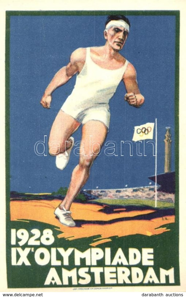 ** T1 1928 IXe Olympiade Amsterdam / 1928 Summer Olympics In Amsterdam S: John Wijga - Zonder Classificatie