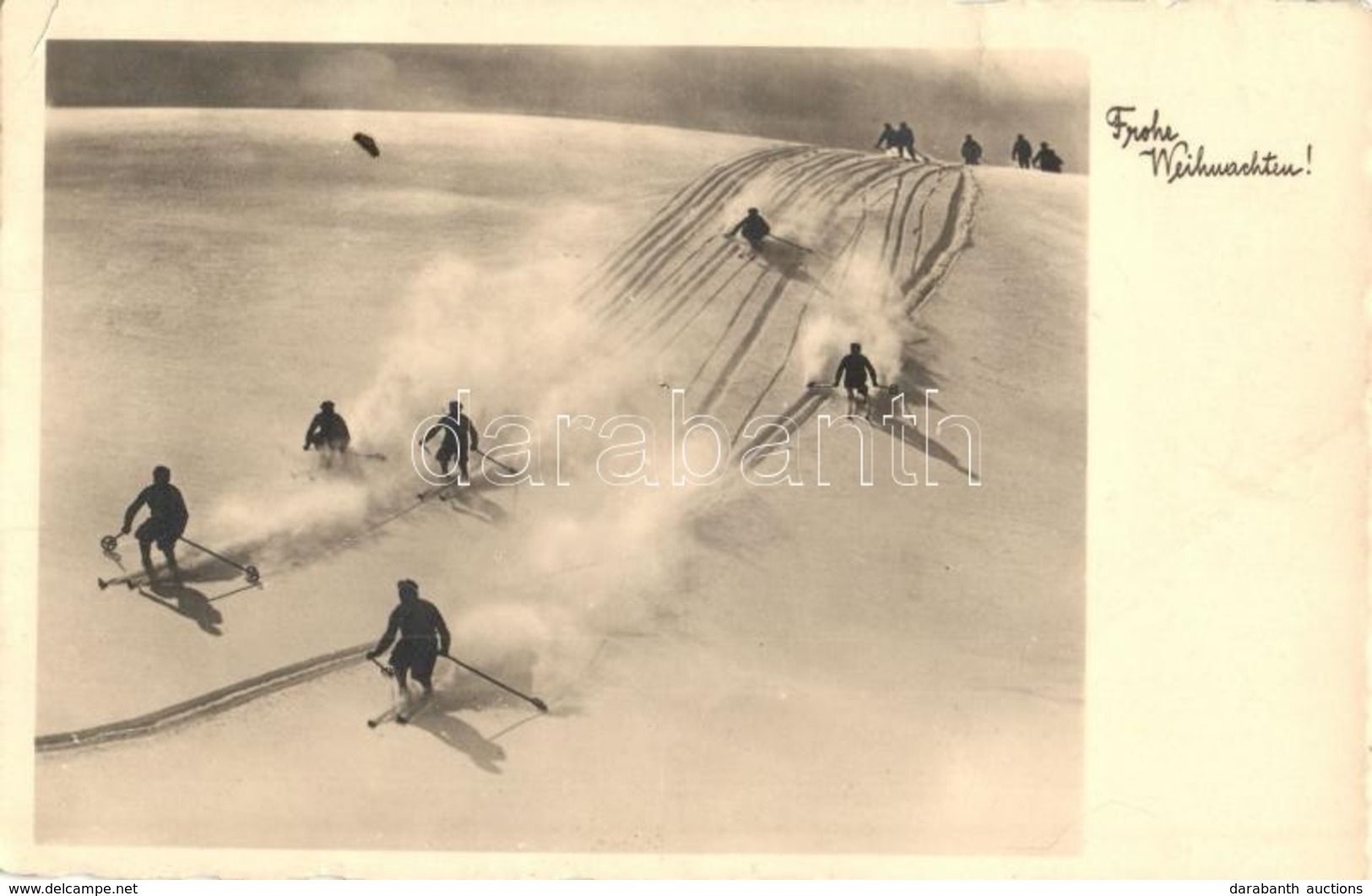 T2/T3 Frohe Weihnachten! / Winter Sport, Skiing  (EK) - Ohne Zuordnung