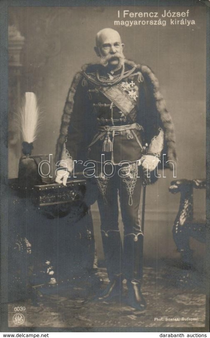 ** T2 I. Ferenc József Magyarország Királya / Franz Joseph, King Of Hungary. Phot. Szenes - Ohne Zuordnung