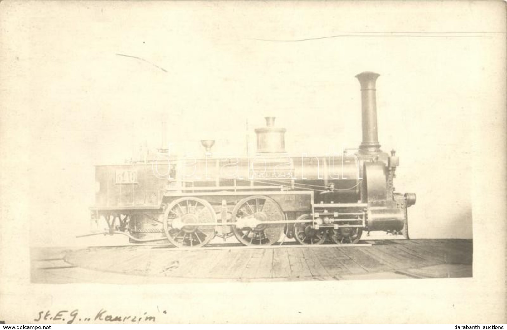 * T2 NStB Kaurzim, Cs. Kir. Északi Államvasút Gőzmozdonya / Austro-Hungarian Railways Locomotive, Photo - Non Classés