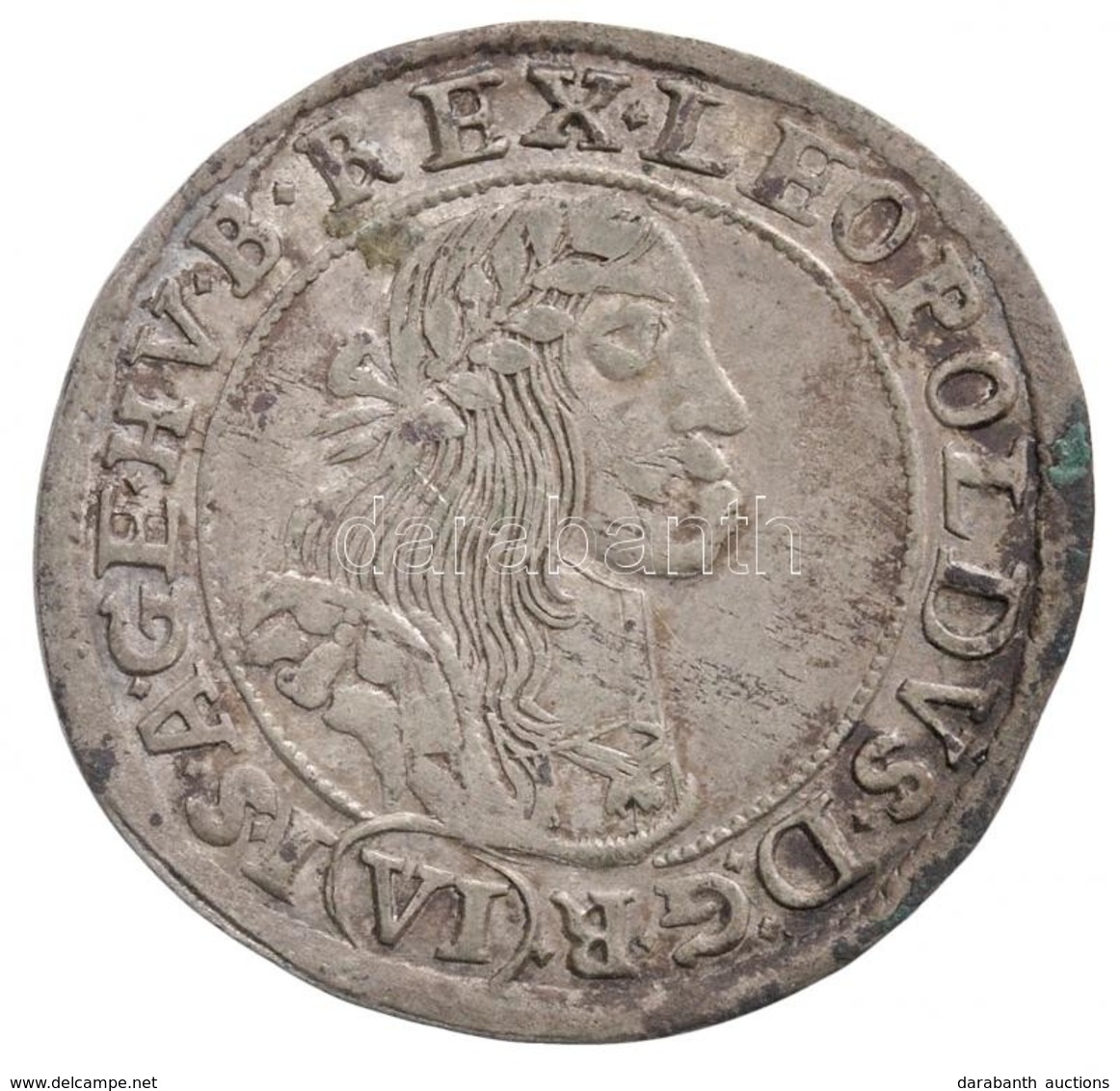 1668K-B 6kr Ag 'I. Lipót' Körmöcbánya (3,05g) T:2 / 
Hungary 1668K-B 6 Kreuzer Ag 'Leopold I' Kremnitz (3,05g) C:XF
Husz - Unclassified