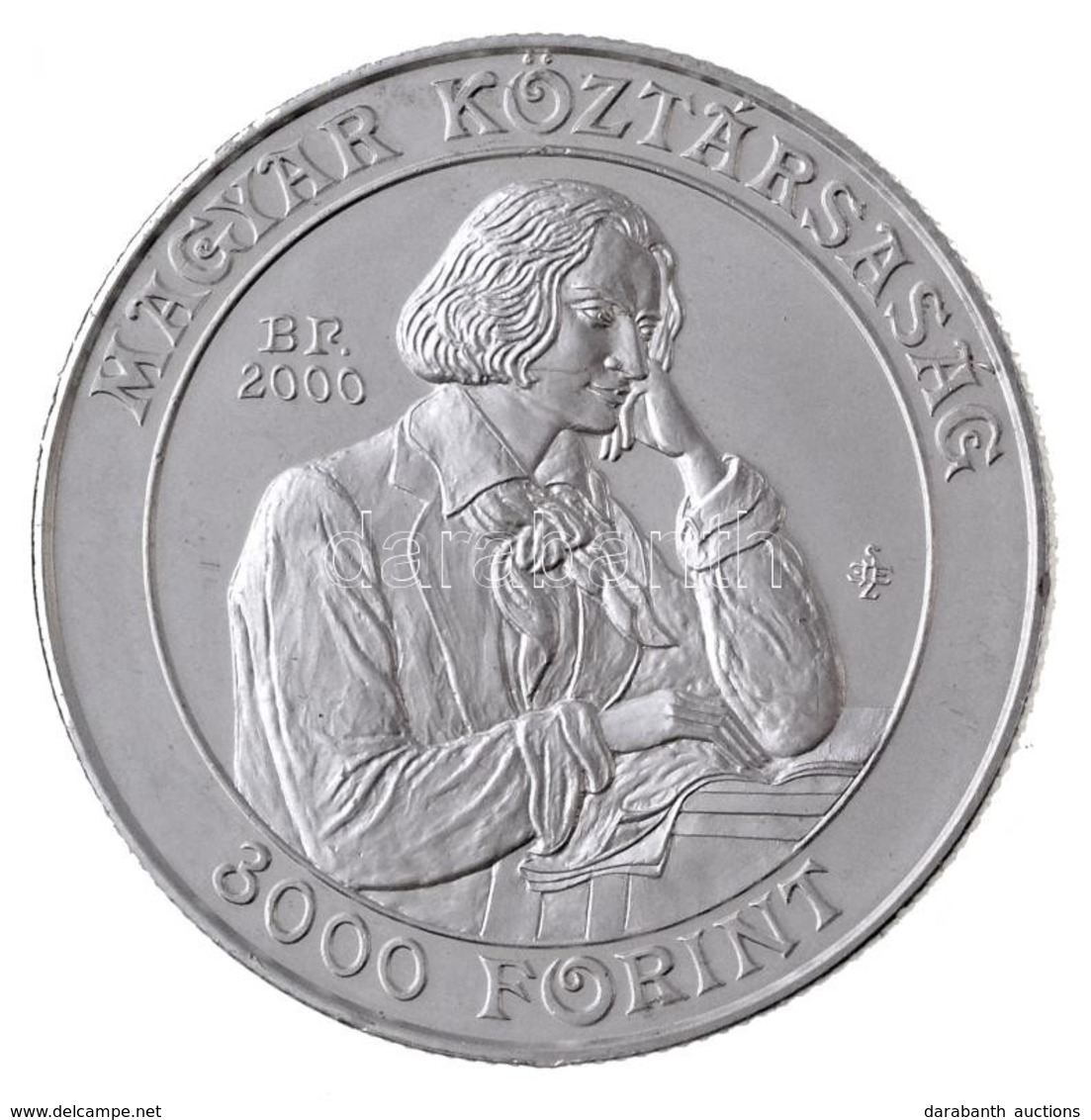 2000. 3000Ft Ag '125 éves A Liszt Ferenc Zeneművészeti Egyetem' T:BU Kis Ph.
Hungary 2000. 3000 Forint Ag '125th Anniver - Unclassified