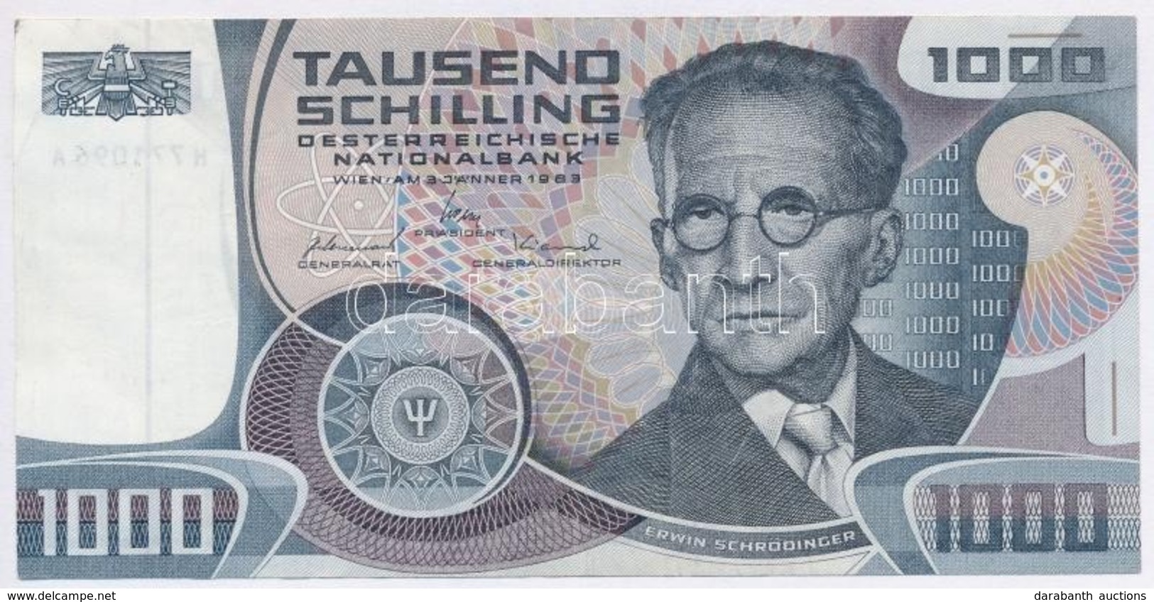 Ausztria 1983. 1000Sch T:III Szép Papír
Austria 1983. 1000 Schilling C:F Nice Paper - Unclassified