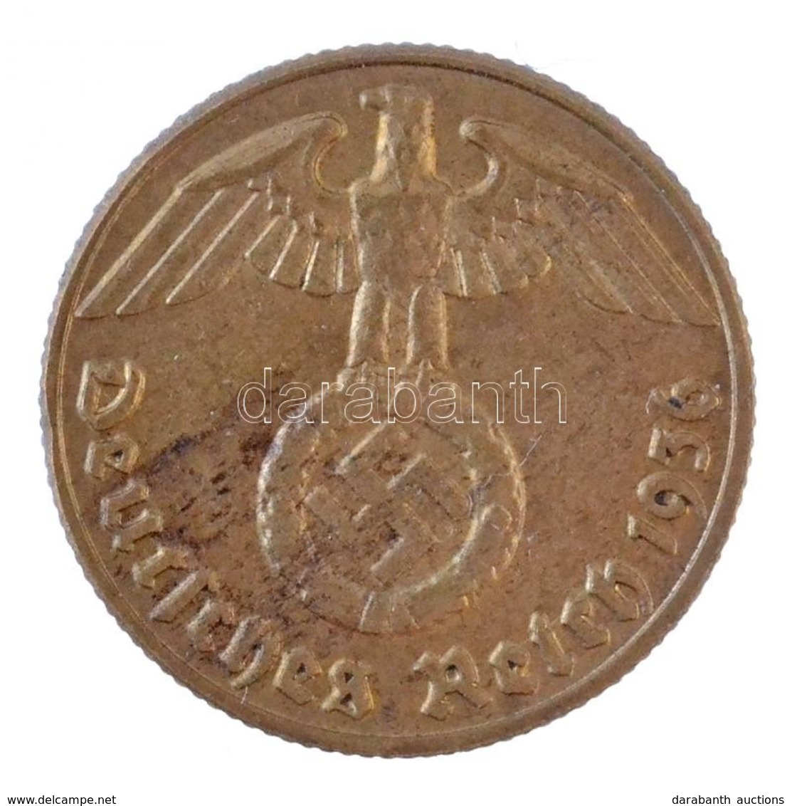 Német Harmadik Birodalom 1936A 5pf Al-Br T:2 R!
German Third Reich 1936A 5 Pfennig Al-Br C:XF RARE!
Krause KM#91 - Ohne Zuordnung