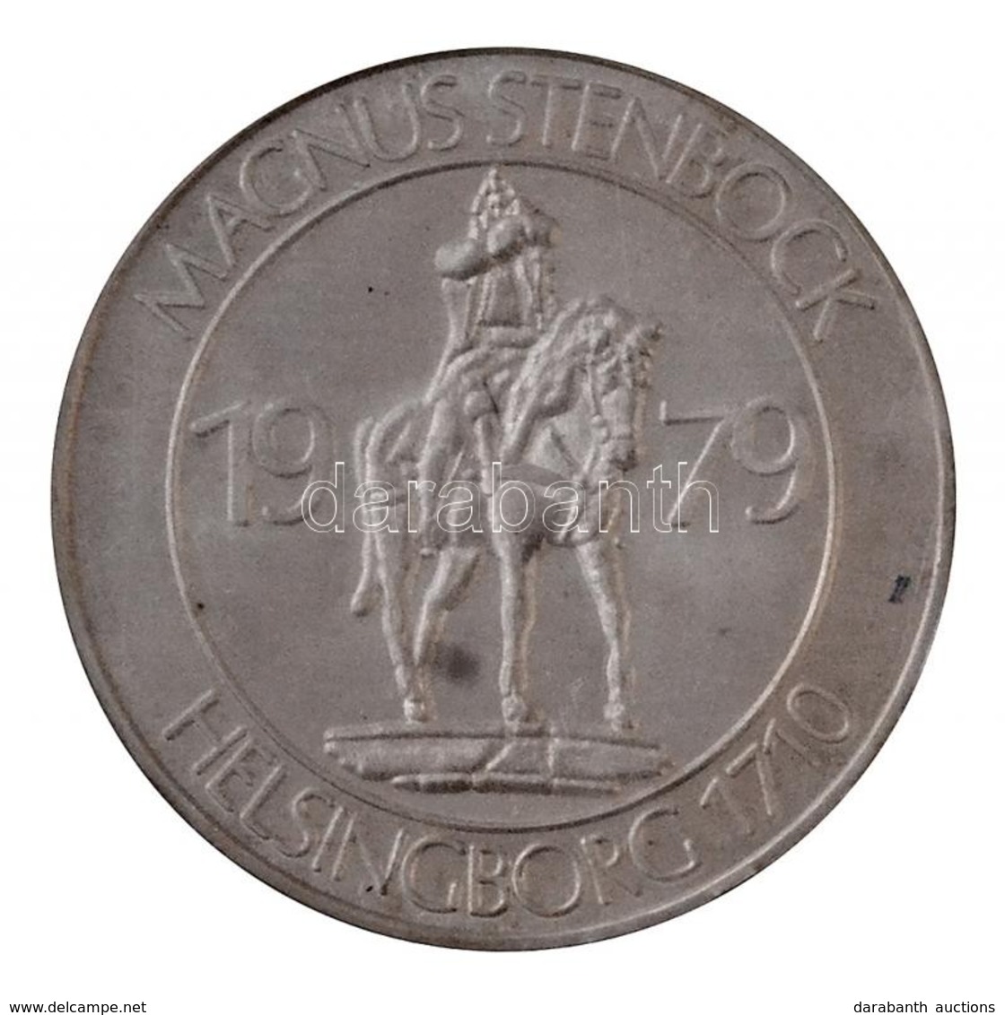 Svédország 1979. 100K Peremén Jelzett Ag Emlékérem 'Helsingborg' (20,66g/0.925/35mm) T:PP Ujjlenyomatos
Sweden 1979. 100 - Non Classés