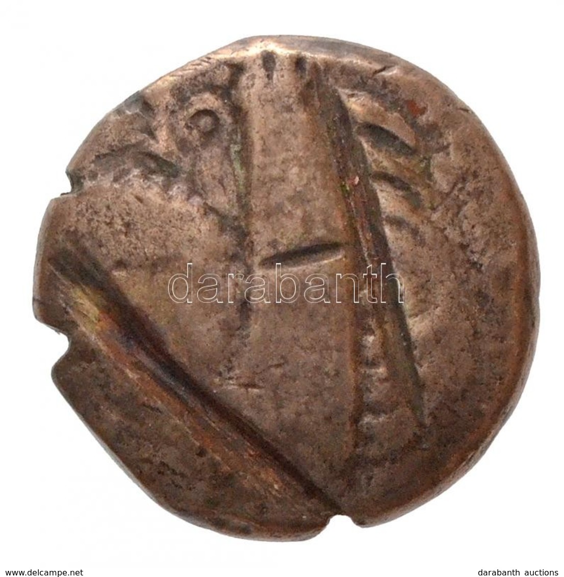 Keleti Kelták / Duna Régió Kr. E. ~II-I. Század Ag Tetradrachma, II. Philipposz Pénzeinek Imitációja (9,73g) T:2-,3 Vágá - Unclassified