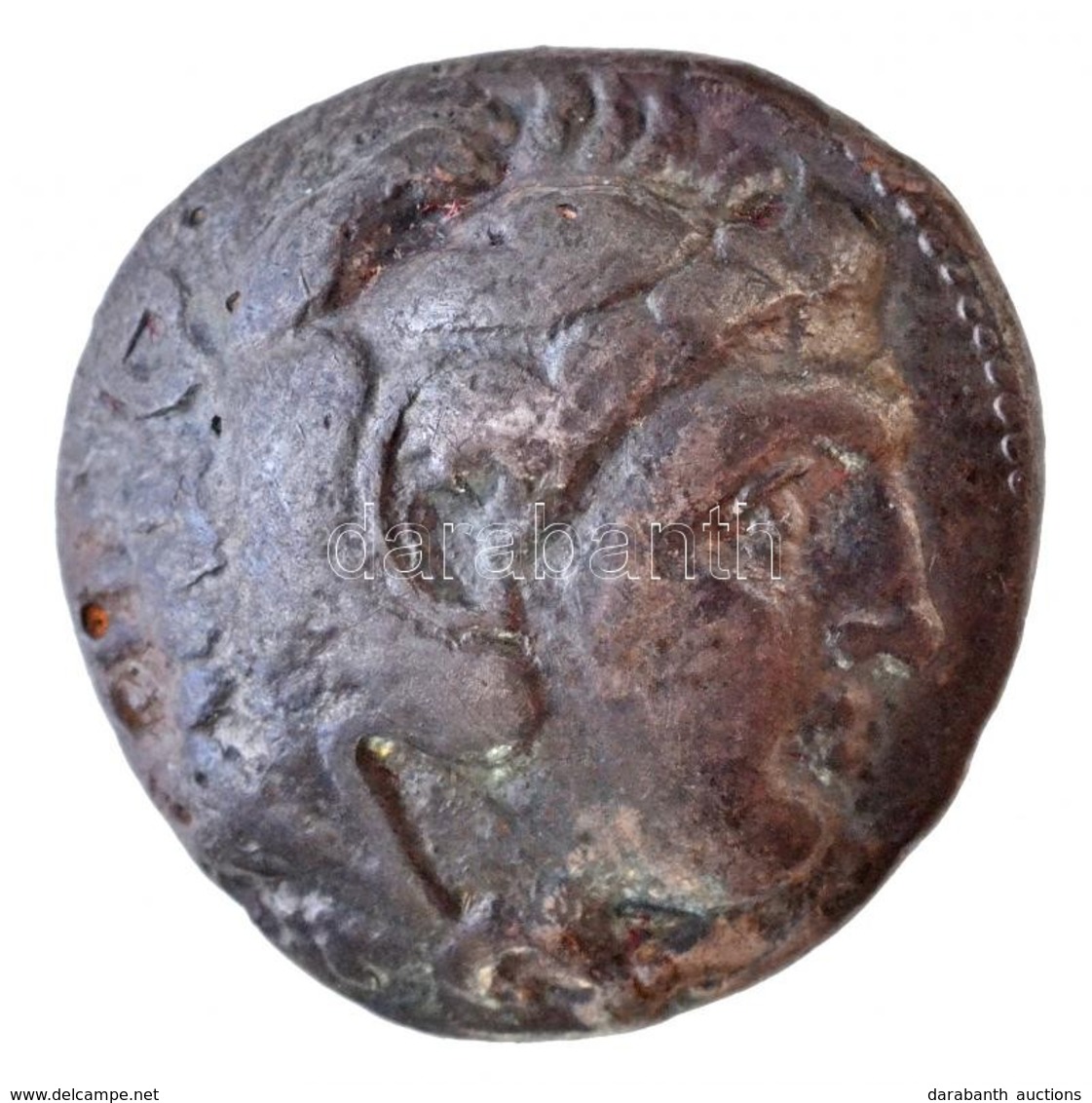 Keleti Kelták / Thrákia? Kr. E. ~III. Század Ag Tetradrachma, III. Alexandrosz Pénzeinek Imitációja (12,08g) T:2,2-
East - Unclassified