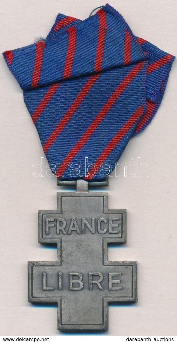 Franciaország 1946. 'Médaille Commémorative Des Services Volontaires Dans La France Libre (A Szabad Franciaországért Vál - Other & Unclassified